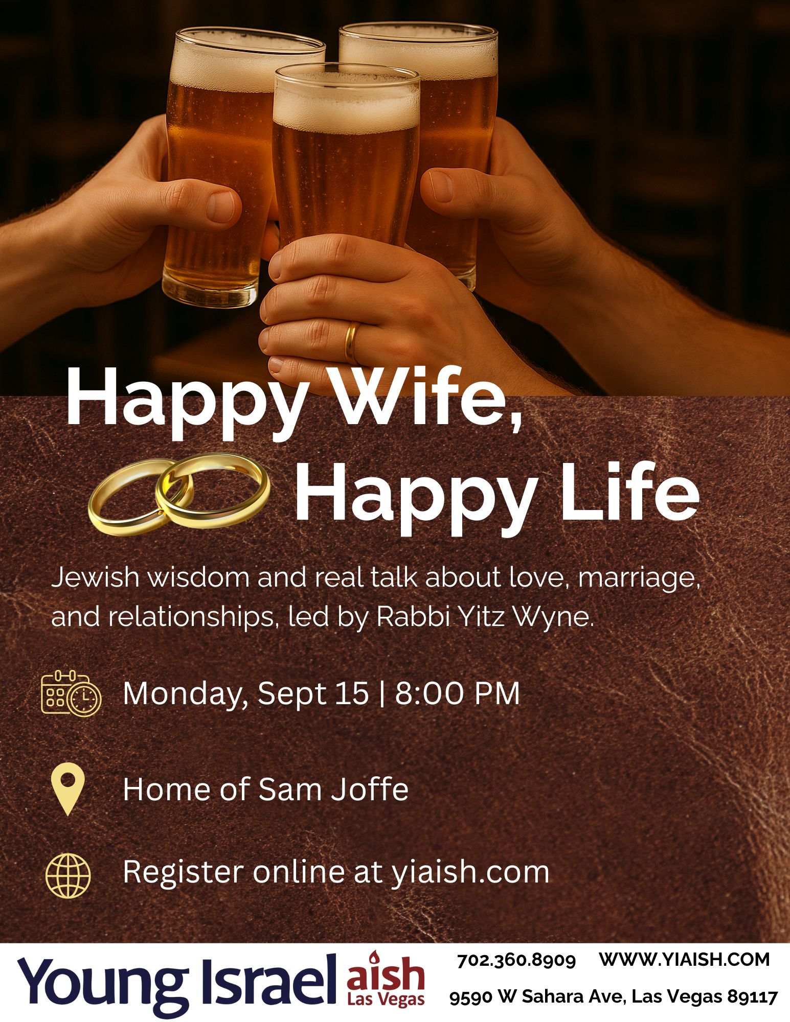 Happy Wife, Happy Life Flyer 2025